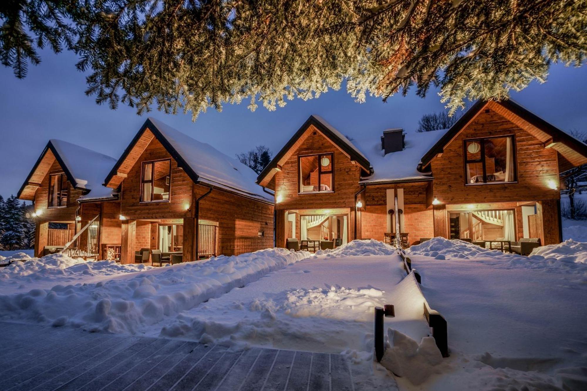 Novosiele Residence - Nad Gorska Rzeka - Lesne Spa Sauna Jacuzzi - Bieszczady Bystre  Zewnętrze zdjęcie